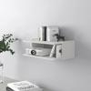 AREAJD Projector Shelf for Wall, Floating Projector Wall Mount, Game Shelf for Xbox one S/X Series S, Holder Stand Accessories White view 2