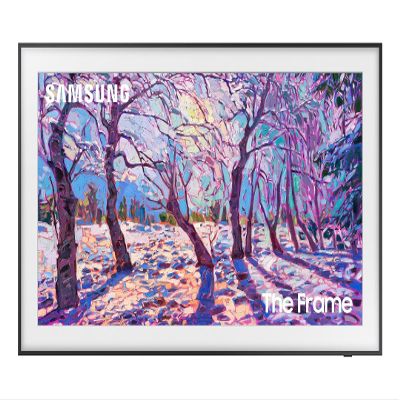 Samsung 32-Inch Class QLED The Frame LS03C Series, 1080p Resolution, Quantum HDR, Art Mode, Anti-Reflection Matte Display, Slim Fit Wall Mount Included, Smart TV w/Alexa Built-in (QN32LS03CB)