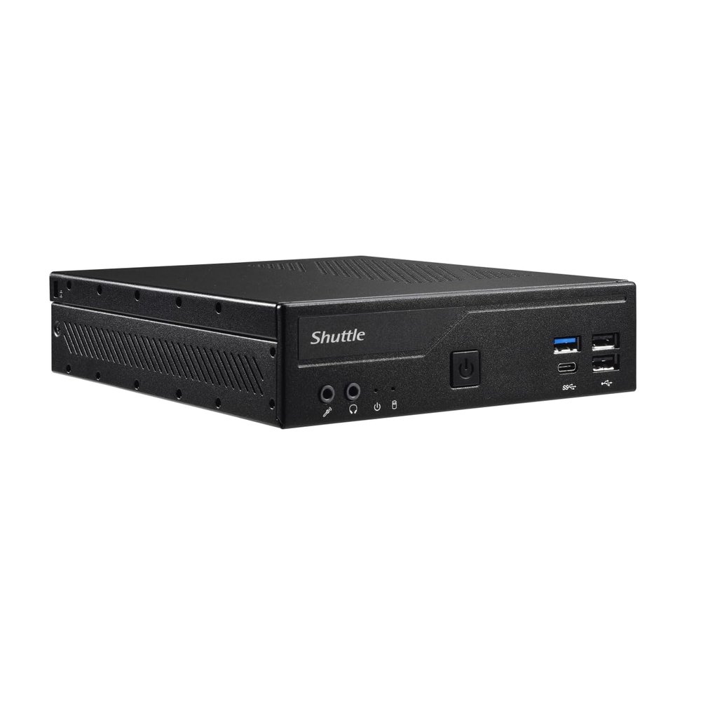 Shuttle XPC Slim DH610 Barebone System - Slim PC - Socket LGA-1700-1 x Processor Support