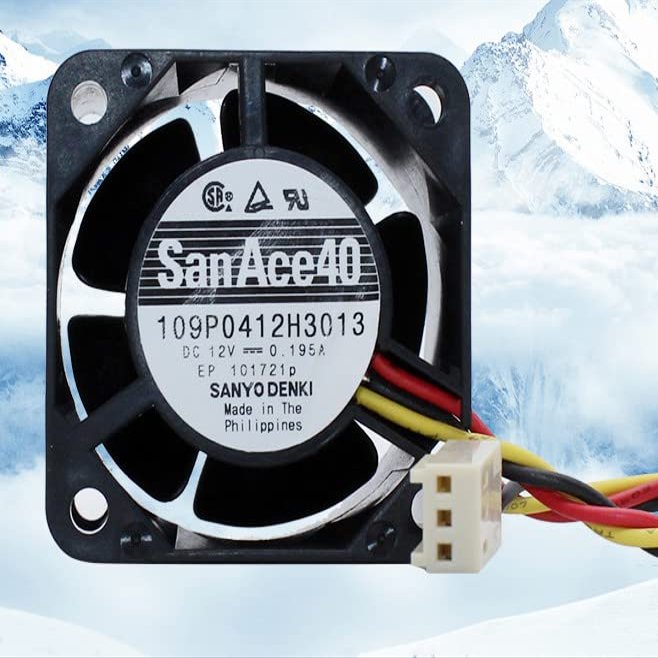 109P0412H3013 Fan 12V Fan 0.195A 4CM 4028 Cooling Fan