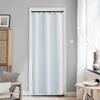 NICETOWN Greyish White French Sidelight Door Window Curtain for Window view 1