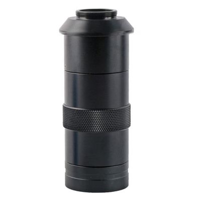 Microscope Accessories Kit 180X 120X 300X 200X 130X Zoom C-Mount Microscope Lens 0.7X~4.5X Magnification 25mm for Video Microscope Camera Microscope Slides (Color : 130X 39mm)