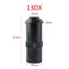 Microscope Accessories Kit 180X 120X 300X 200X 130X Zoom C-Mount Microscope Lens 0.7X~4.5X Magnification 25mm for Video Microscope Camera Microscope Slides (Color : 130X 39mm) view 2