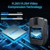 CAMMHD C8 64GB 1296P Body Camera,11-12Hours Video Record,Night Vision Body Cam,IP67 Waterproof Data-encrypt Body Mounted Camera with 2pcs 360Rotatable Clips for Police Law Enforcement,Personal Use view 4