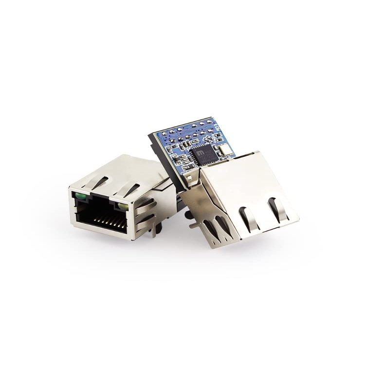 PUSR (Price for 5 Pcs) UART TTL to ethernet Converter Module Kport Tiny Size bi-Directional Transmission TCP UDP USR-K6
