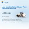 PUSR (Price for 5 Pcs) UART TTL to ethernet Converter Module Kport Tiny Size bi-Directional Transmission TCP UDP USR-K6 view 3