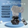 Andoer YT1200 Face Motorized Pan Tilt Head 2-axis Panoramic Head AI Smart Face Tracking 360 Degrees Rotation Panoramic Tripod Head Wireless Remote Control 9 Levels Adjustable Speed 1kg Load Capacity view 3