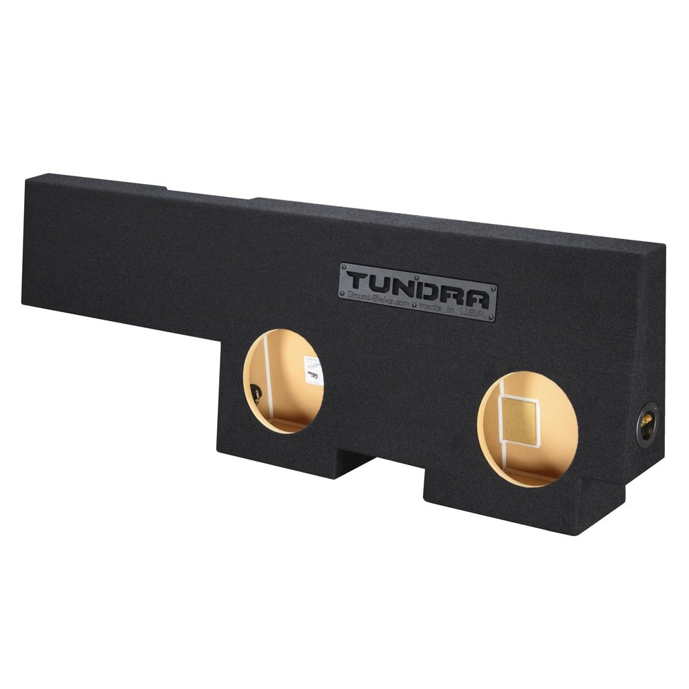 Tundra Crew Max 2022 2023 2024 8" Dual Sub Box Subwoofer Enclosure Sepaker Box Car Audio Ground Shaker