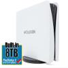 Avolusion PRO-5Y (White) 8TB USB 3.0 External Gaming Hard Drive for PS5 / PS4 Game Console (Renewed) view 2