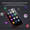 MP3 Player with Bluetooth and WiFi,MP3 Player with Spotify,Spotify Kids,Audible,Pandora,Amazon Music,4" Music Player MP4 Up to 1TB(80GB,Red_Black) view 2