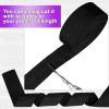 2.25" ID Nylon Protective Hose Sleeve, Nylon Protective Sleeve Nylon Protective Sheath Nylon Cable Cover for Welding Torch Hydraulic Hose, 25' Length, Black view 4