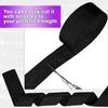 1.25" ID Nylon Protective Hose Sleeve, Nylon Protective Sleeve Nylon Protective Sheath Nylon Cable Cover for Welding Torch Hydraulic Hose, 25' Length, Black view 4