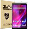 [2 Pack] Lnuyefn Screen Protector for Lenovo Tab M8 Gen 4th 2023 Gen 3 2022 Tab M8 HD LTE 2021/Tab M8 HD/Smart Tab M8/Tab M8 FHD 2019, Tempered Glass Film Guard for M8 8 Inch 9H Hardness, Bubble-free view 1