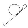 I3C Laptop Cable Lock Hardware Security Cable Lock Anti Theft 6.7FT Cable Lock Compatible with Laptop Anti-Theft Security Locking Cable Compatible for Wedge Type Slot(6 * 2.5mm) view 1