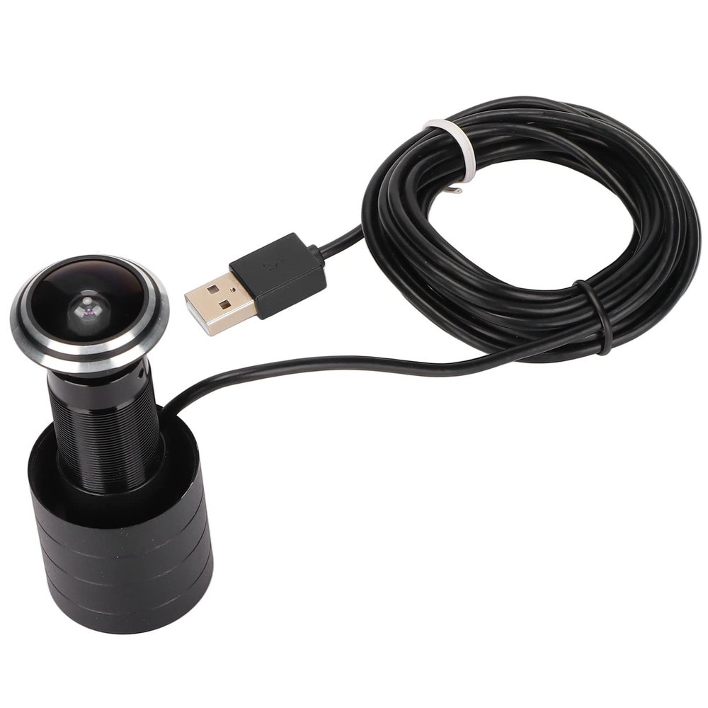 Door Peephole Camera, Wide Angle Full 1080P Door Eye Hole Camera,Home Security USB Camera Cameras for Home