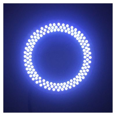 Microscope Accessories Kit Microscope Vision Light Source Inner Diameter 61 Mm, 144 Lamp Bead Metal Head Microscope Slides (Color : Purple)