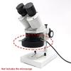 Microscope Accessories Kit Microscope Vision Light Source Inner Diameter 61 Mm, 144 Lamp Bead Metal Head Microscope Slides (Color : Purple) view 3