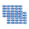 Duogalia Fiber Optical Coupler -100 Pack SC/UPC Fiber Optic Coupler, SC Female to SC Female UPC Simplex Single Mode Fiber Optical Coupler, Network Internet Connector Adapter with Mount Panel view 1