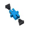 Duogalia Fiber Optical Coupler -100 Pack SC/UPC Fiber Optic Coupler, SC Female to SC Female UPC Simplex Single Mode Fiber Optical Coupler, Network Internet Connector Adapter with Mount Panel view 3