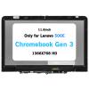 11.6" Screen Replacement for Lenovo 500E 300E Chromebook Gen 3 82JB 82JC 82J9 82JA 5D11C95890 5D11C95886 5D11C95891 5D11C95892 5D11C95893 5D11C95894 LCD Digitizer Assembly (Support Stylus/Pen Touch) view 1