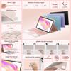 GreenLaw Keyboard Case for iPad Air 11-inch (M3/M2) 2025/2024 & Air 4th/5th Gen & iPad Pro 11 inch (1st/2nd/3rd/4th Gen), Smart Touchpad, 7-Color Backlit, Stain Resistant Cover, Blush Pink view 3