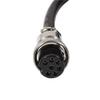 keisnoaja 10pcs 7 Pin GX16 Connector Female Double Ended Cable Aviation Electrical Circular Cable 1M view 2