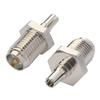 Boobrie 2PCS CRC9 RP SMA Coaxial Connector RP-SMA Female to CRC9 Male Adapter RF Coax Connector for Antennas/4G Router/UMTS Mobile Broadband/Wireless LAN Devices/Wi-Fi Radios view 1