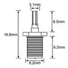 Boobrie 2PCS CRC9 RP SMA Coaxial Connector RP-SMA Female to CRC9 Male Adapter RF Coax Connector for Antennas/4G Router/UMTS Mobile Broadband/Wireless LAN Devices/Wi-Fi Radios view 3