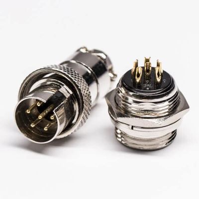 10pcs RP GX16 Connector 6 Pin Male Plug and Female Socket