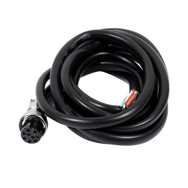 10pcs 9 Pin GX16 Connector Female Head Plug Cable Aviation Cable 1M