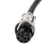 10pcs 9 Pin GX16 Connector Female Head Plug Cable Aviation Cable 1M view 2
