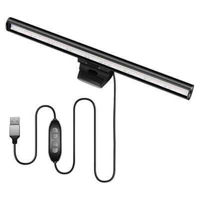 Computer Monitor Light Bar Clip On Lamp,Dimmable LED Light Laptop USB Keyboard Light,No Screen Glare Home Office Desk Lamps,Eye Protection Reading Lamp