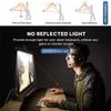 Computer Monitor Light Bar Clip On Lamp,Dimmable LED Light Laptop USB Keyboard Light,No Screen Glare Home Office Desk Lamps,Eye Protection Reading Lamp view 3