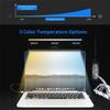 Computer Monitor Light Bar Clip On Lamp,Dimmable LED Light Laptop USB Keyboard Light,No Screen Glare Home Office Desk Lamps,Eye Protection Reading Lamp view 4