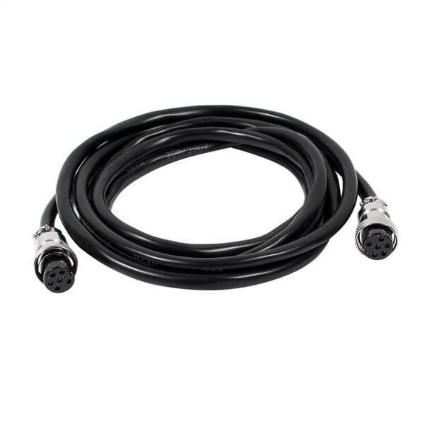 keisnoaja 10pcs 6 Pin GX16 Connector Female to Female Double Ended Assembly Plug Cables 1M