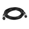 keisnoaja 10pcs 6 Pin GX16 Connector Female to Female Double Ended Assembly Plug Cables 1M view 1