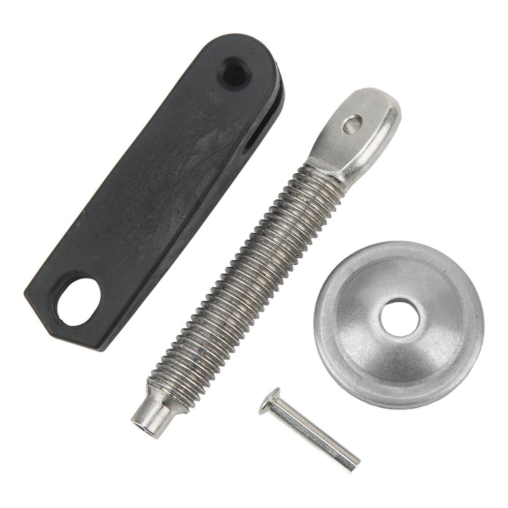 Outboard Motor Clamp, Durable Rust-Resistant Stainless Steel Marine Handle Assembly for Fishing Boats, Recreational Boating, Marine Hardware Applications