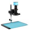 HDMI VGA USB Video Microscope Camera 200X 0.7X-5X Adjustable Monocular Microscope Zoom C Mount Lens Set for PCB Soldering Phone Repair PCB Inspection (Color : HDMI VGA) view 1