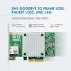 10Gb Network Card with Aquantia AQtion AQC107 Chip,Single RJ45 Port PCI Express NIC Ethernet Adapter Support Linux,Ubuntu,Windows,Windows 7 view 3
