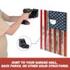 Teamaze Cornhole Board Wall Mounts Set of 2 Cornhole Accessories Wall Mount with Hook for Hanging Cornhole Board Game Holder Storage view 2