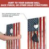 Teamaze Cornhole Board Wall Mounts Set of 2 Cornhole Accessories Wall Mount with Hook for Hanging Cornhole Board Game Holder Storage view 3