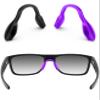ToughAsNails 2 PCS Standard Fit Replacement Nose Pads Pieces for Oakley Split Time OO4129|Split Shot OO9416 Sunglasses Black&Purple view 1