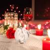 NOLITOY Glass Oil Lamp with Wick Cartoon Pig Transparent Lamp Globe Ornament for Candlelight Dinner Home Romantic Decor view 4