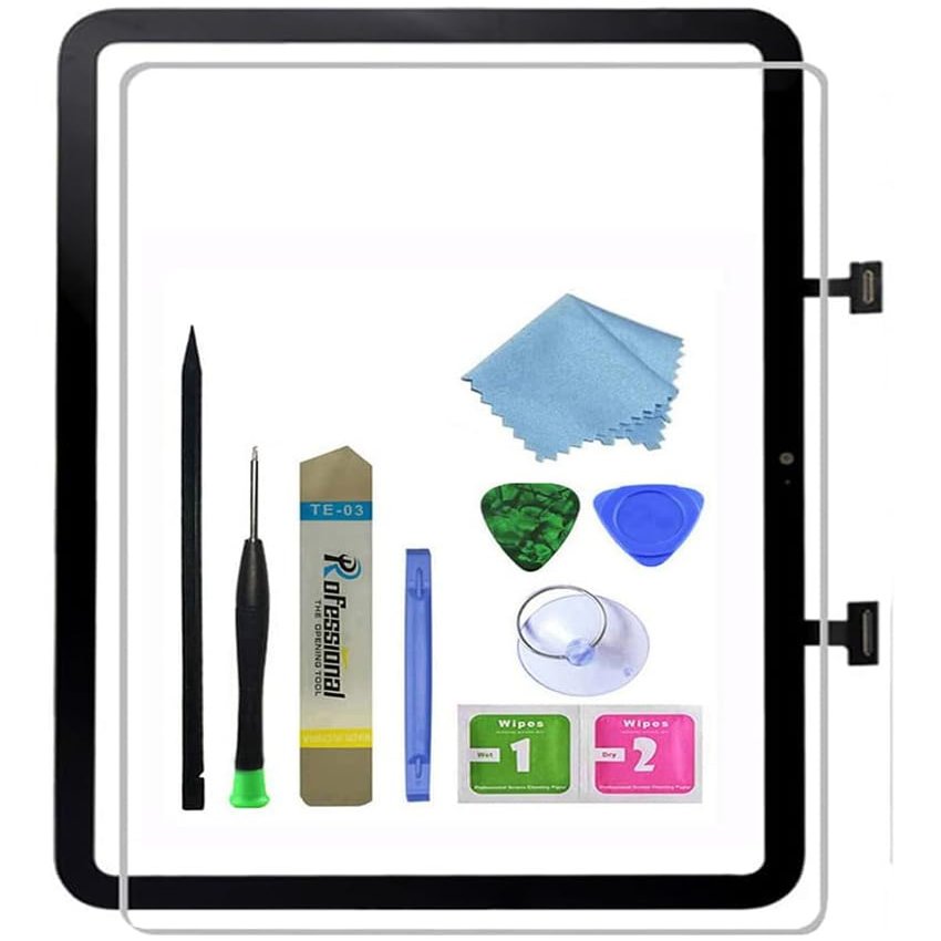 Zentop for iPad 10 10th Generation Screen Replacement Touch Digitizer Glass 10.9" 2022,for 10th Gen A2696 A2757 A2777 with Pre-Installed Adhesive,Tool Repair Kit