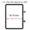 Zentop for iPad 10 10th Generation Screen Replacement Touch Digitizer Glass 10.9" 2022,for 10th Gen A2696 A2757 A2777 with Pre-Installed Adhesive,Tool Repair Kit view 2