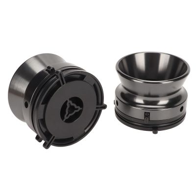 1 Pair Nab Hub Adapters, 10 Inch Professional Aluminium Alloy Polished Studervent Universal Loading Device for , Akai, Teac, Reel Tape Recorders
