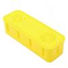 Cabilock Socket Organizer Box Creative Cable Storage for Home Office Yellow Efficiently Conceals Wires and Prevents Clutter for Safety and Aesthetics view 1