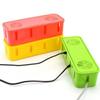 Cabilock Socket Organizer Box Creative Cable Storage for Home Office Yellow Efficiently Conceals Wires and Prevents Clutter for Safety and Aesthetics view 2