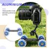 Camera Dolly Skater, Portable Camera Table Dolly Slider with 10kg Load Capacity Mini Desktop Roller Track Slider for DSLRs Video Camcorders view 3