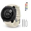 BaayCerrie for Garmin Instinct Watch Bands Replacement, Soft Silicone Strap Compatible with Garmin Instinct 2/ Solar/Tactical view 1